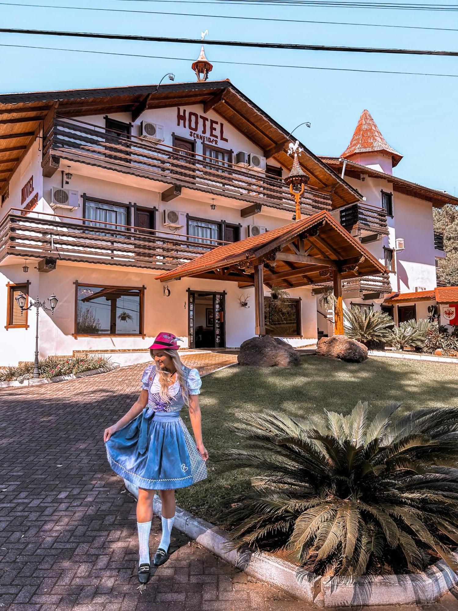 Hotel Schneider Treze Tílias Exterior foto